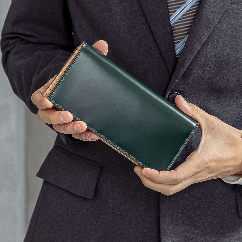 FLYING HORSE（フライングホース） 長財布 メンズ 本革 日本製 コード