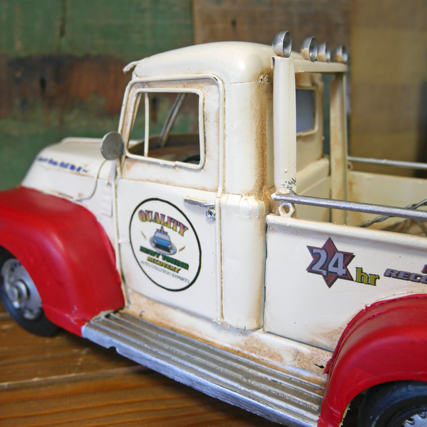 レッカー車 truck ブリキのおもちゃ インテリア : アメリカン雑貨の