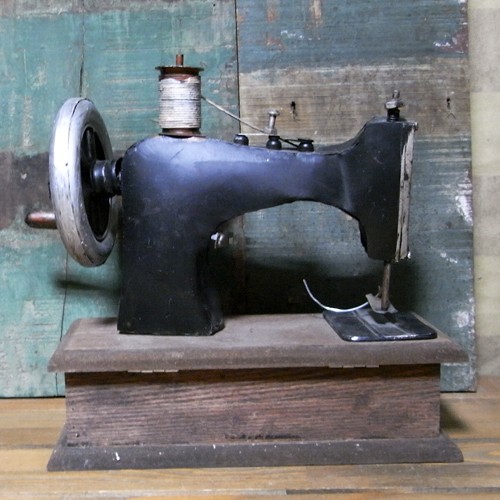 アンティークタイプ ミシン 小物入れ インテリア レトロ ソーイング