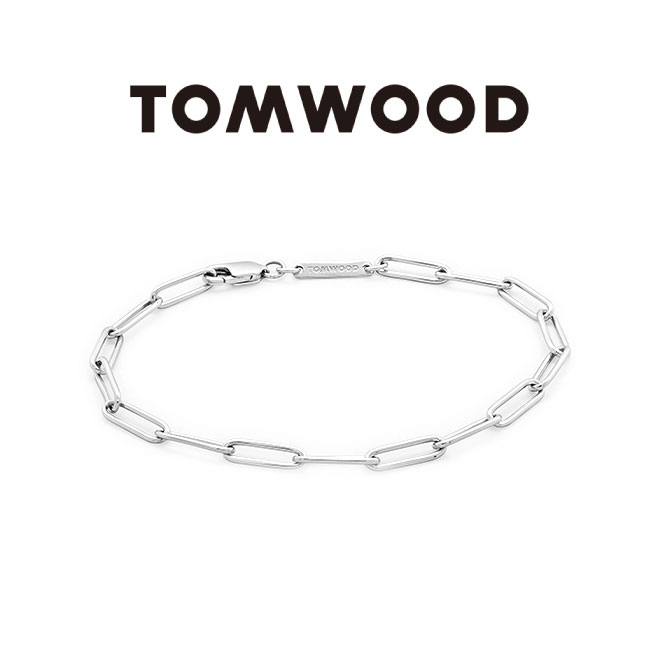 TOMWOOD トムウッド シルバー チェーンブレスレット Cable Bracelet