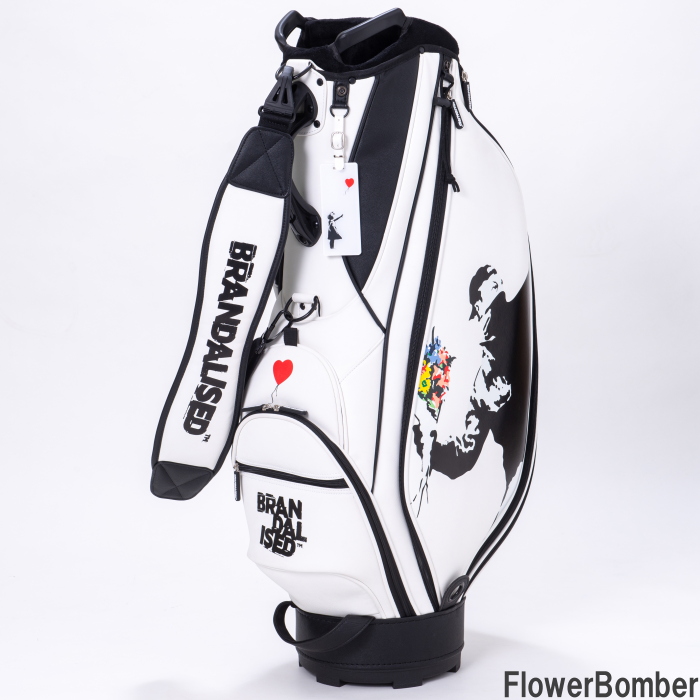 Banksy バンクシー ゴルフ BACB-01 カート キャディバッグ Flower