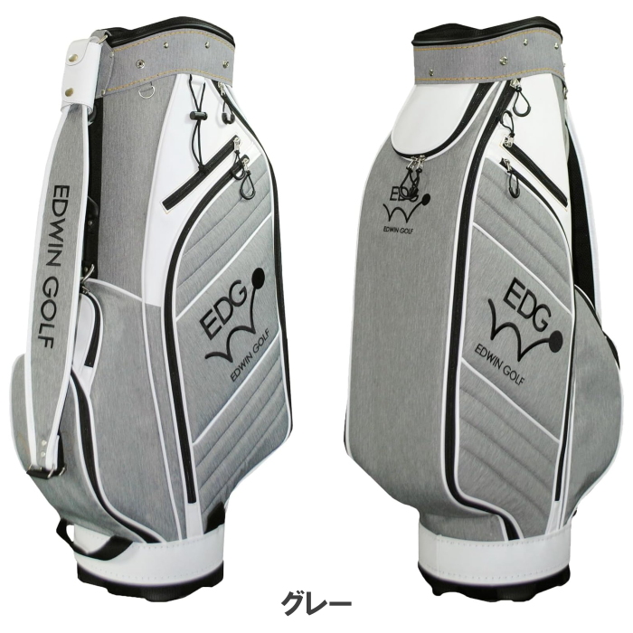 EDWIN GOLF エドウィンゴルフ EDCB-3478 キャディバッグ 9.5型