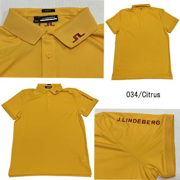 J.LINDEBERG（ジェイリンドバーグ） ゴルフウェア ゴルフシャツ 半袖