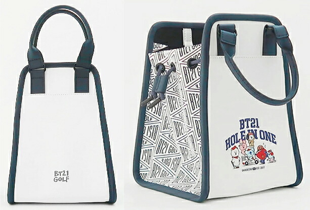 ビーティーイシビル BT21 ホールインワン ゴルフ ミニ トートバッグ 幅