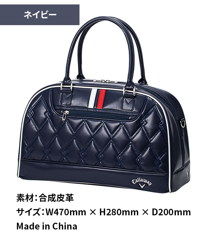 Callaway（キャロウェイ） ゴルフバッグ ウィメンズ ボストンバッグ PU