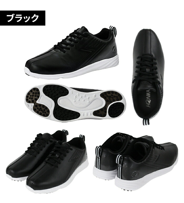 HONMA GOLF（本間ゴルフ） ホンマ ゴルフ シューズ スパイクレス 紐式