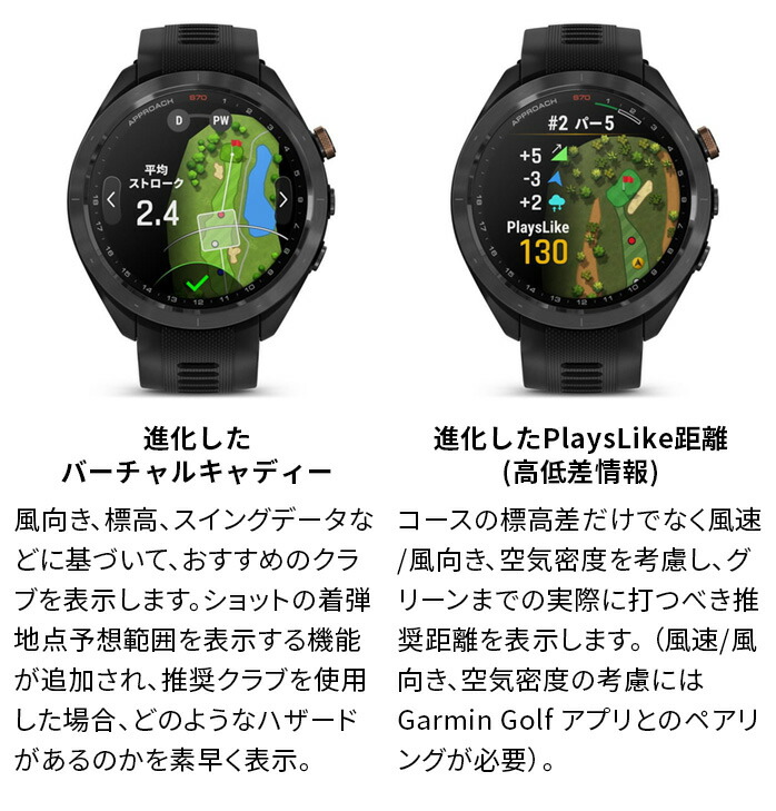 Approach ガーミン GARMIN メンズ レディース ゴルフ 距離計 GPS