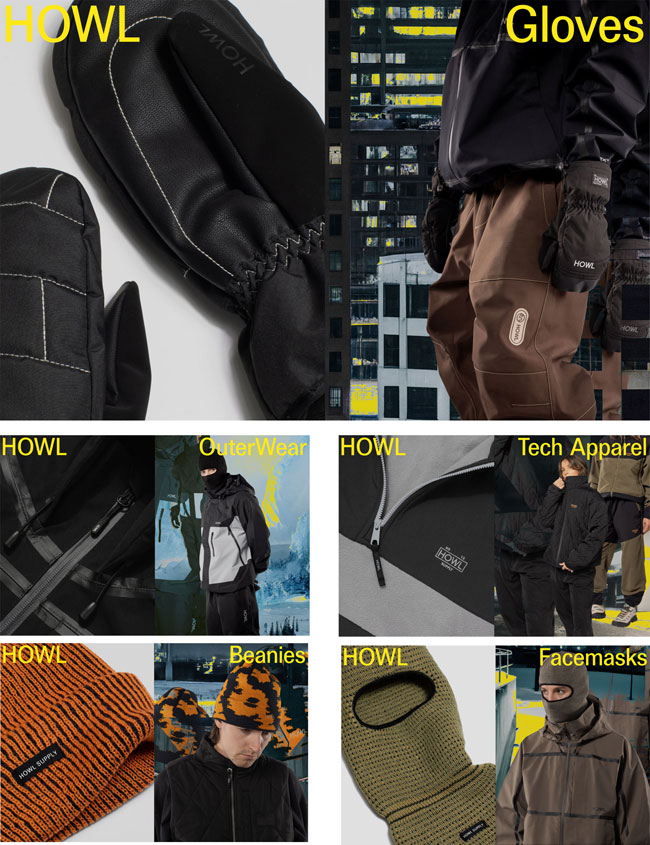 HOWL ハウル グローブ HIGHLAND MITT ハイランドミット 25-26