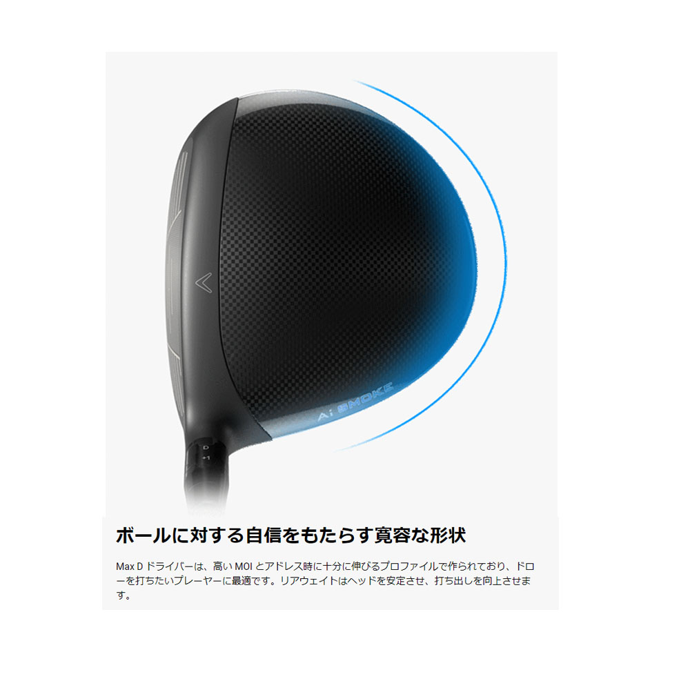 USモデル／ヘッド単体】 キャロウェイ パラダイム Ai スモーク