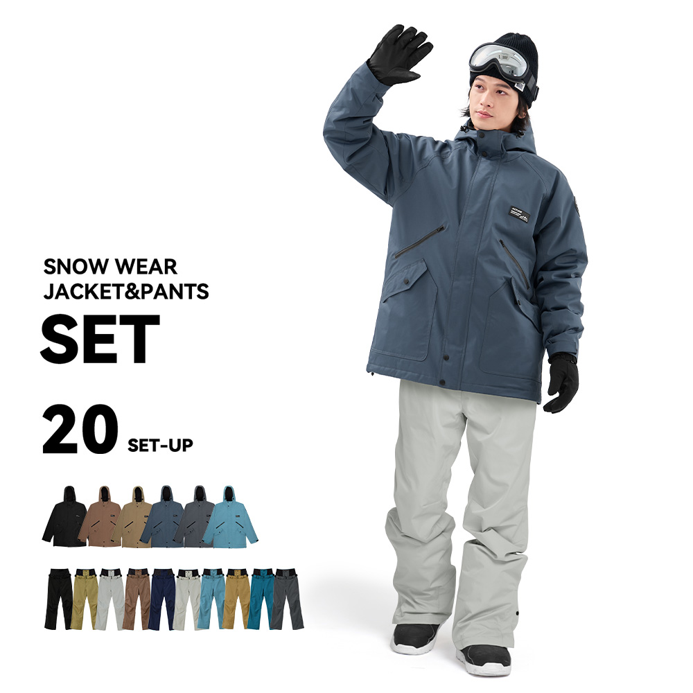 ACTLEIS（アクレイス） スキーウェア スノーボードウェア メンズ 上下