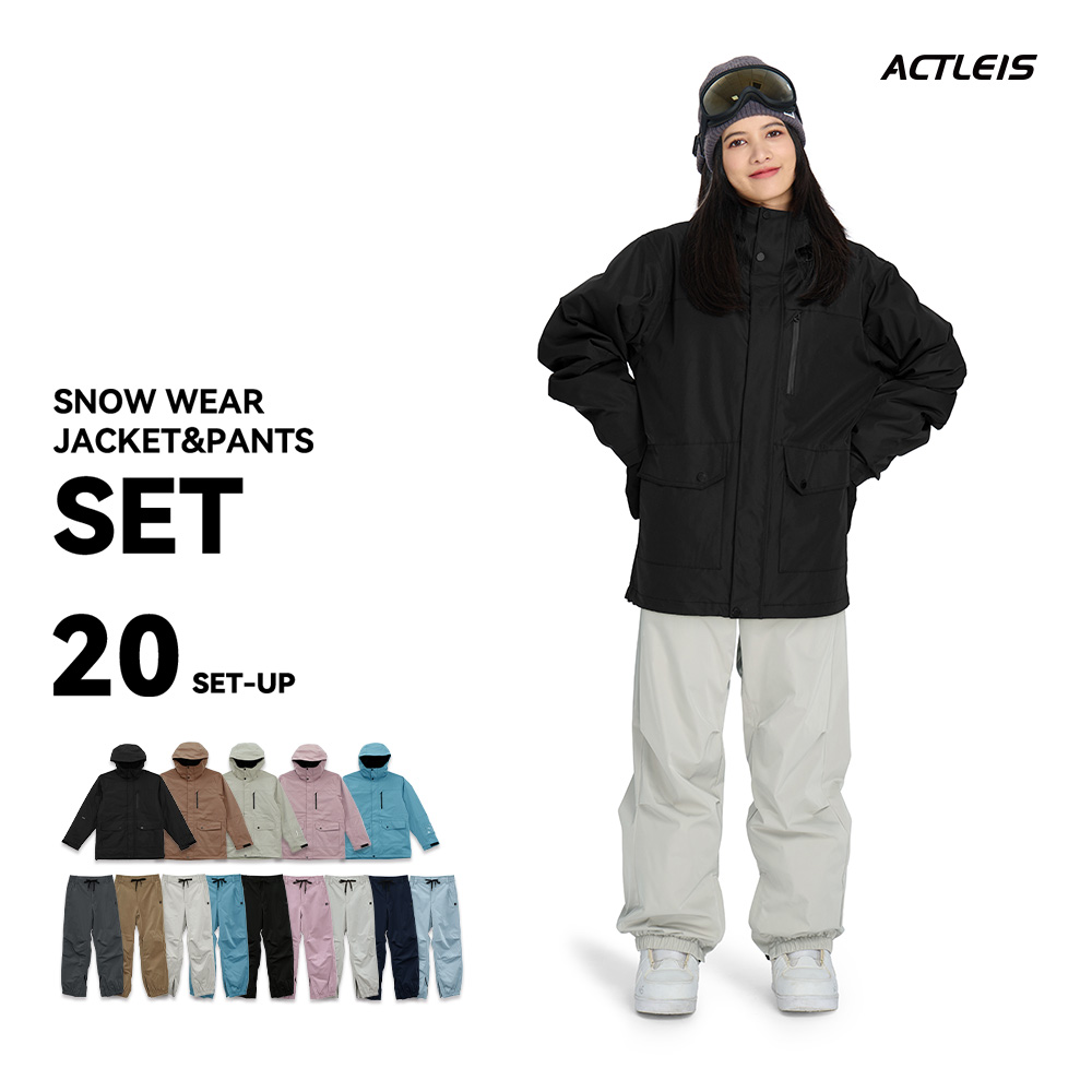ACTLEIS（アクレイス） スノーボードウェア スキーウェア レディース