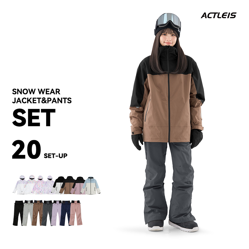 ACTLEIS（アクレイス） スキーウェア スノーボードウェア レディース