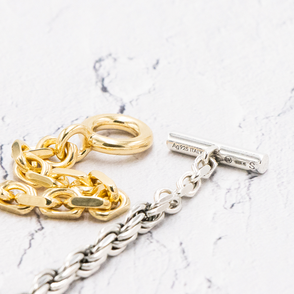 BOTTEGA VENETA（ボッテガ・ヴェネタ） ブレスレット イエローゴールド