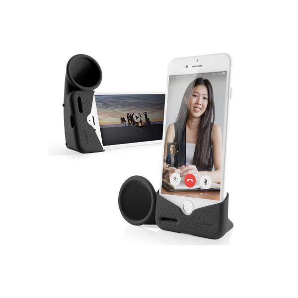 エアリア 特価 スタンド型スマホスピーカー 置くだけ 体感音量2〜3倍