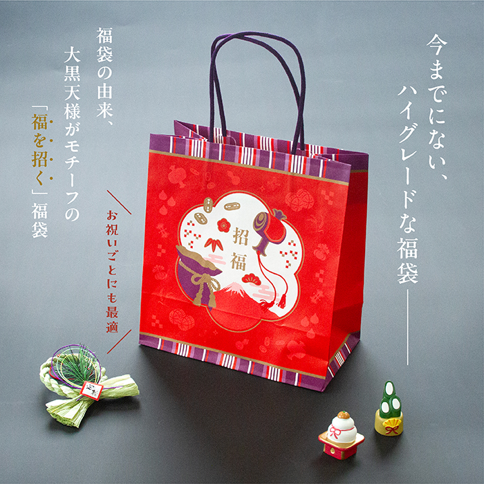 パックタケヤマ ポイント5倍とクーポン 福袋 紙袋 自動手提袋 ST福袋