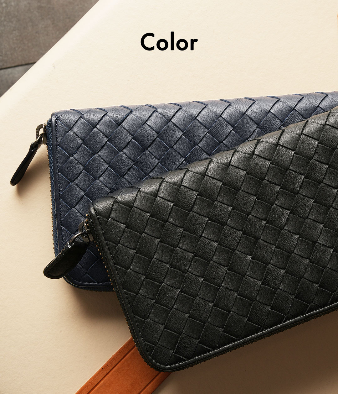 傳濱野 【傳濱野】≪メンズ≫手編みで仕立てるラウンドファスナー長