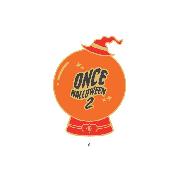 TWICE トゥワイス バッジ ワンスハロウィーン 2 BADGE ONCE HALLOWEEN