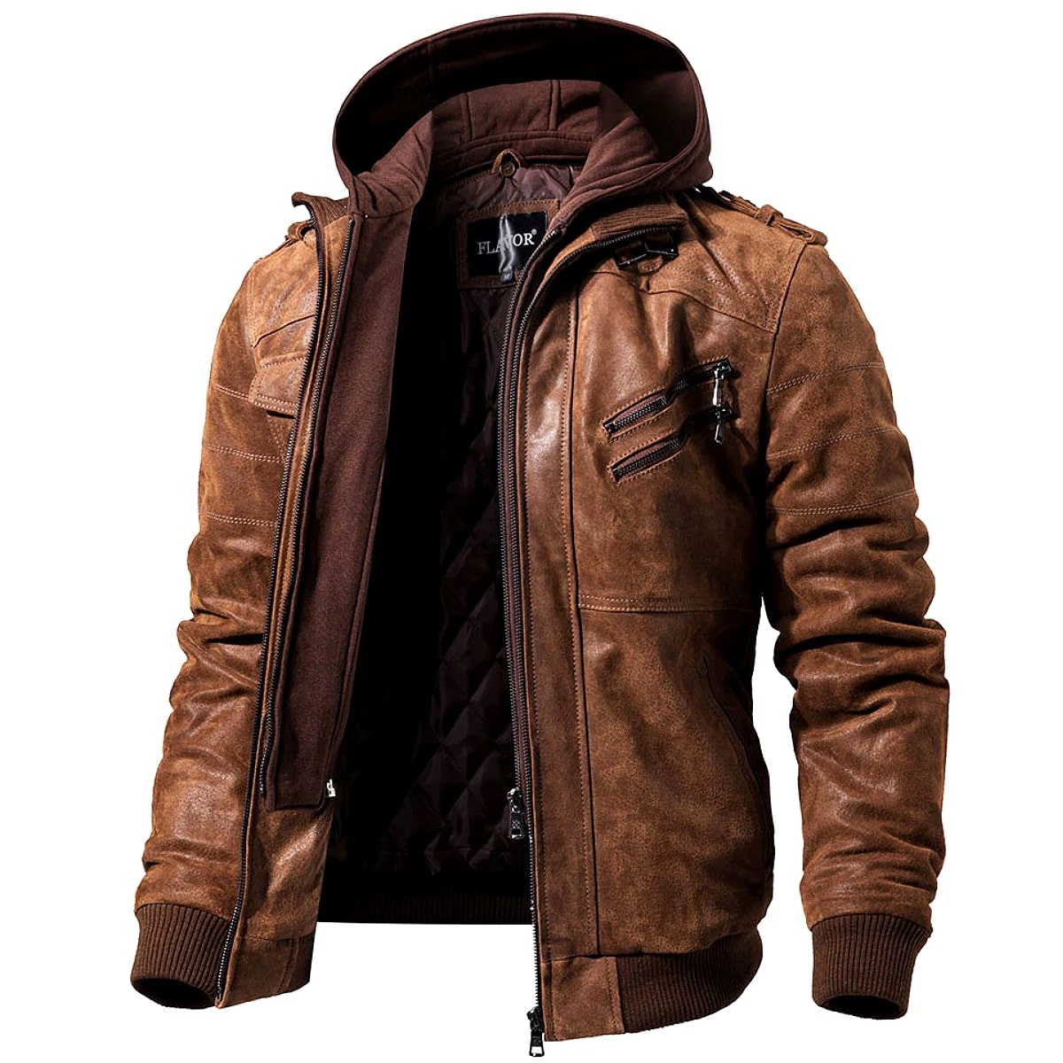 送料無料!】全3色 7サイズ メンズ リムーバブルフード ジェニュイン