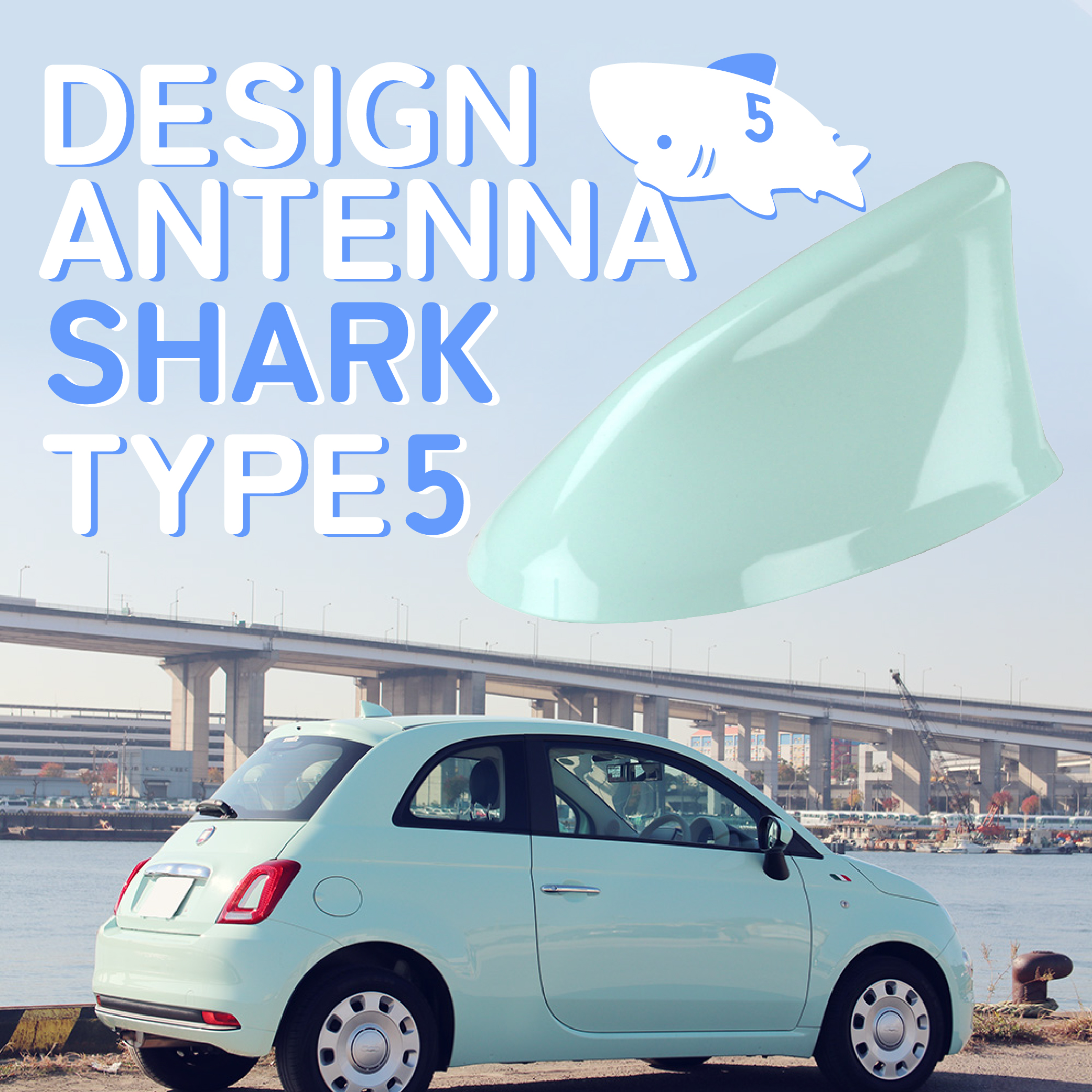 イブデザイン オリジナル商品】フィアット 500/500S 専用 デザイン