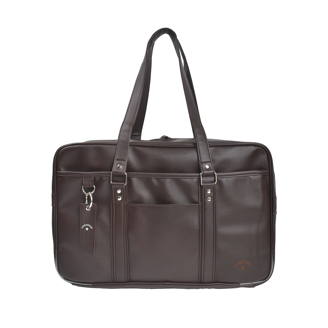 CONVERSE（コンバース） スクールバッグ 女子 高校生 中学生 合皮 黒