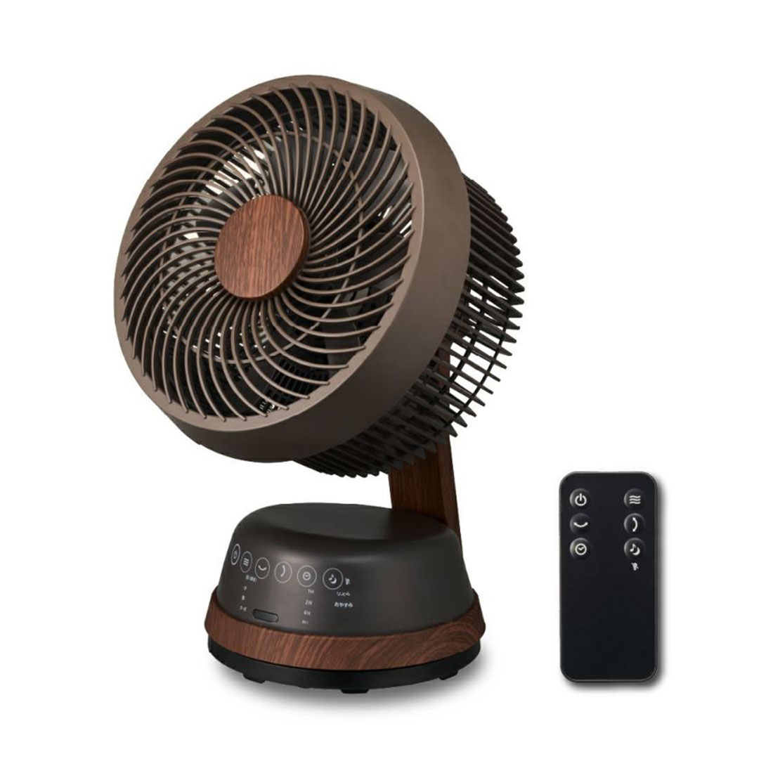 DOSHISHA（ドウシシャ） 木目調サーキュレーター DCモーター 洗える 首