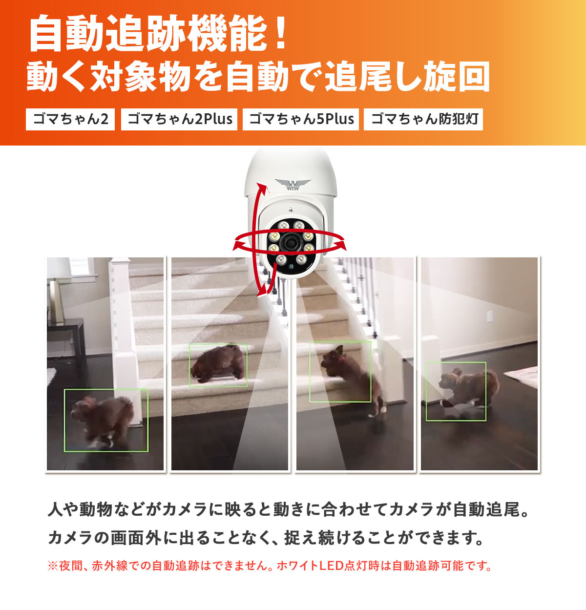 塚本無線 防犯カメラ ゴマちゃん2 WTW-E2305S 相性確認済microSDカード