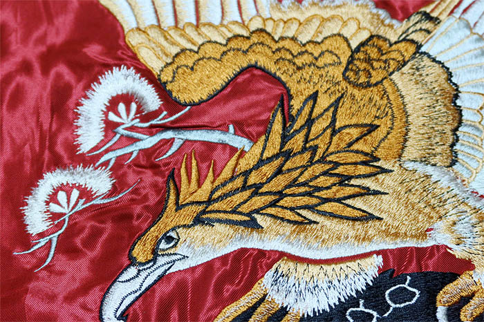 TAILOR TOYO テーラー東洋 スカジャン EAGLE×BLUE TIGER 鷲 青虎