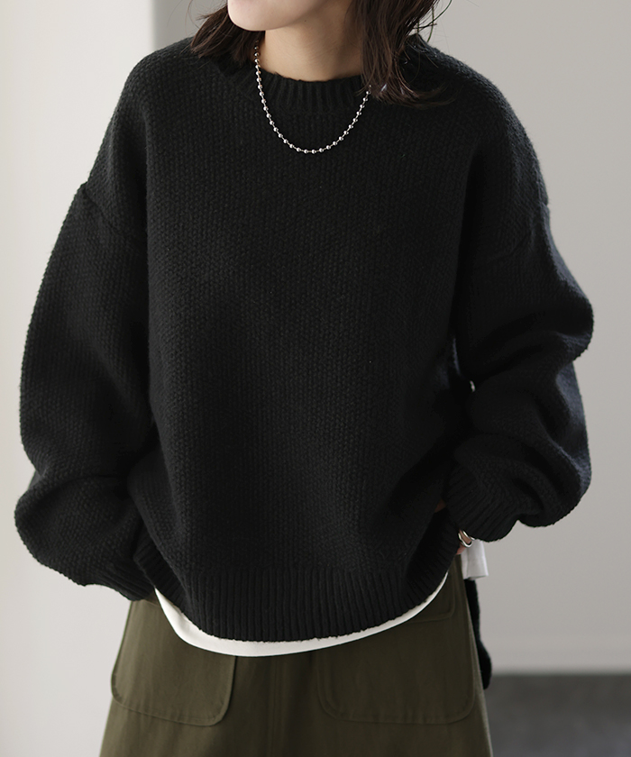 HUG.U（ハグユー） ニット プルオーバー レディース セーター トップス