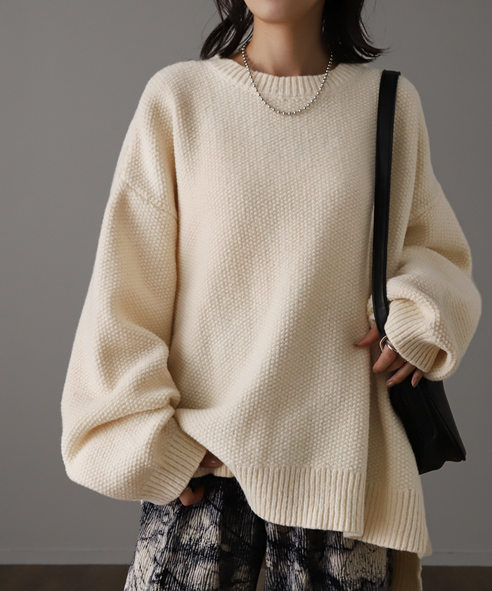 HUG.U（ハグユー） ニット プルオーバー レディース セーター トップス