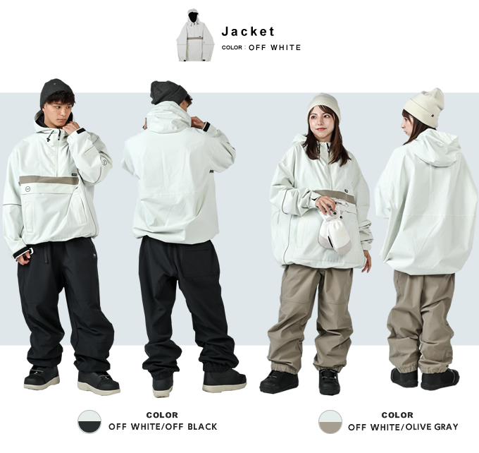 アンセム(ANTHEM) スノーボードウェア 上下セット メンズ レディース