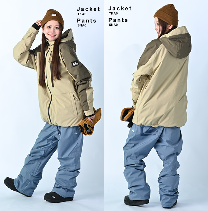 Quiksilver（クイックシルバー） スノーボードウェア 上下セット