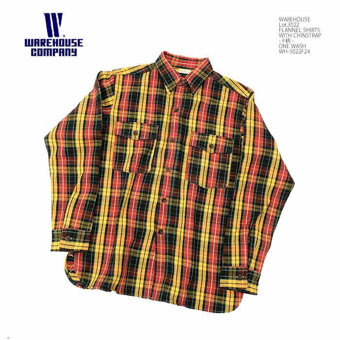 WAREHOUSE（ウエアハウス） WAREHOUSE WH-3022F24 Lot.3022 ネルシャツ