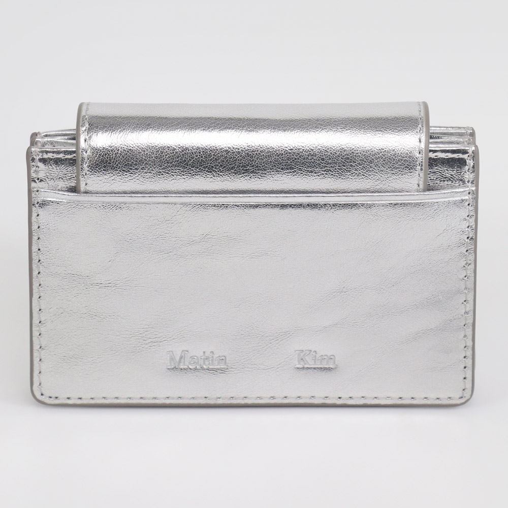 マーティンキム Matin Kim カードケース MK2500WL001V SILVER
