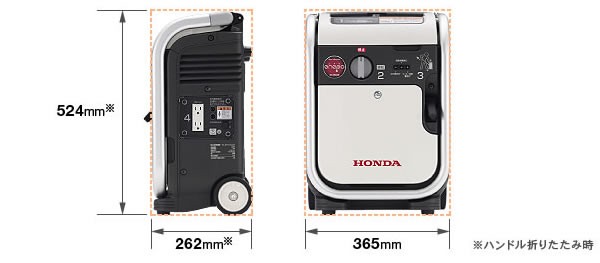 ホンダ（HONDA） 「3月1日はP5倍」発電機 家庭用 インバーター