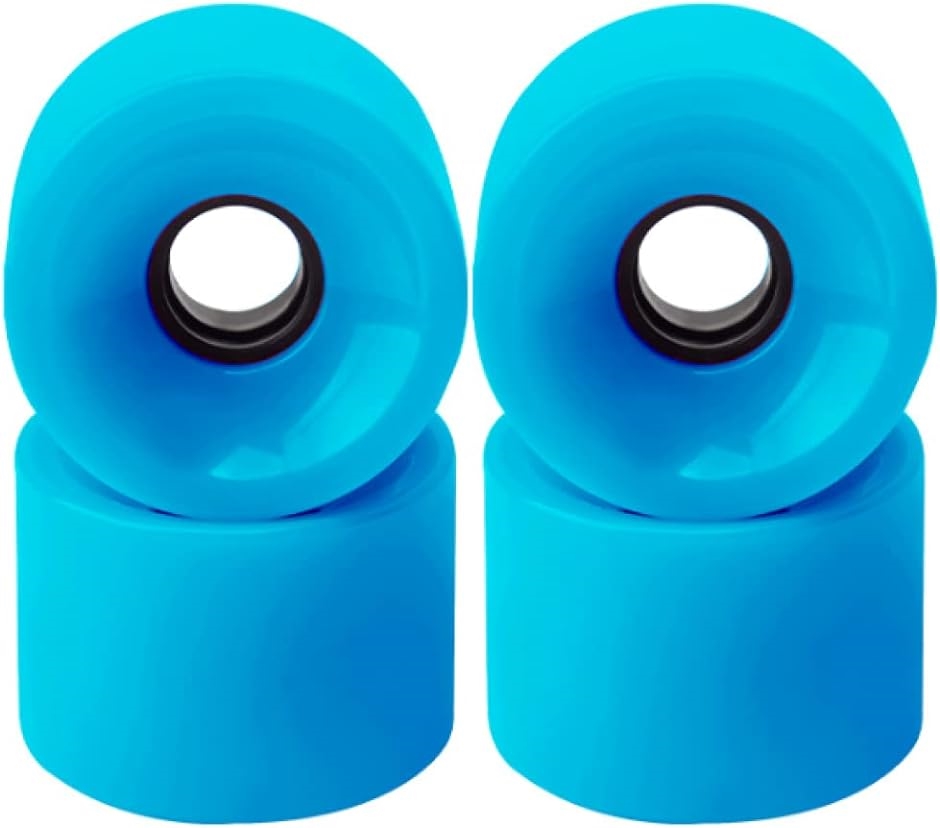 スケートボード用 ソフトウィール 4個セット ホイール 硬度 78A( 青