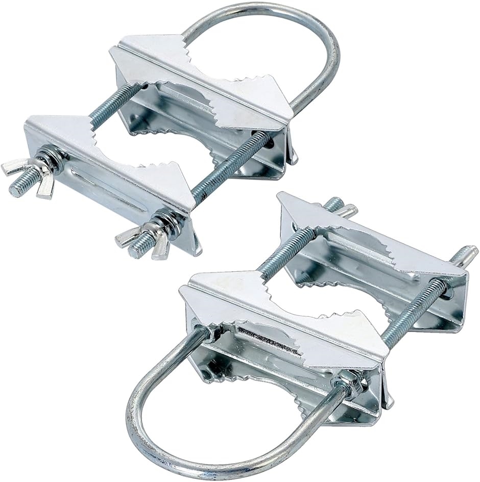 アンテナマスト クランプ Uボルト ポール 固定金具 鉄 パイプ固定金具