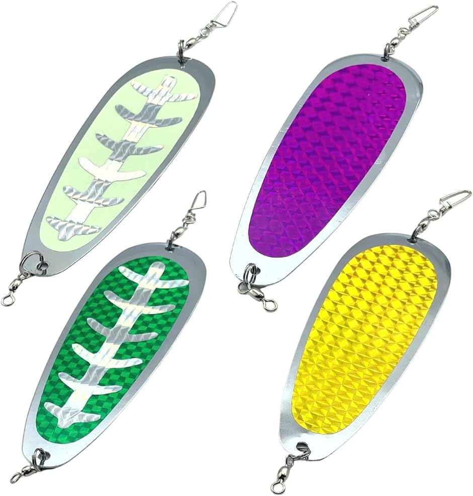 釣り ドジャー スプーン トローリング 板 フライ レイク ライト 陸 船