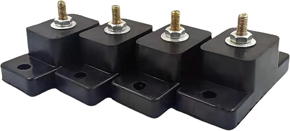 室外機 防振ゴム エアコン 室外機用 防音 騒音軽減 土台 防振パッド 4