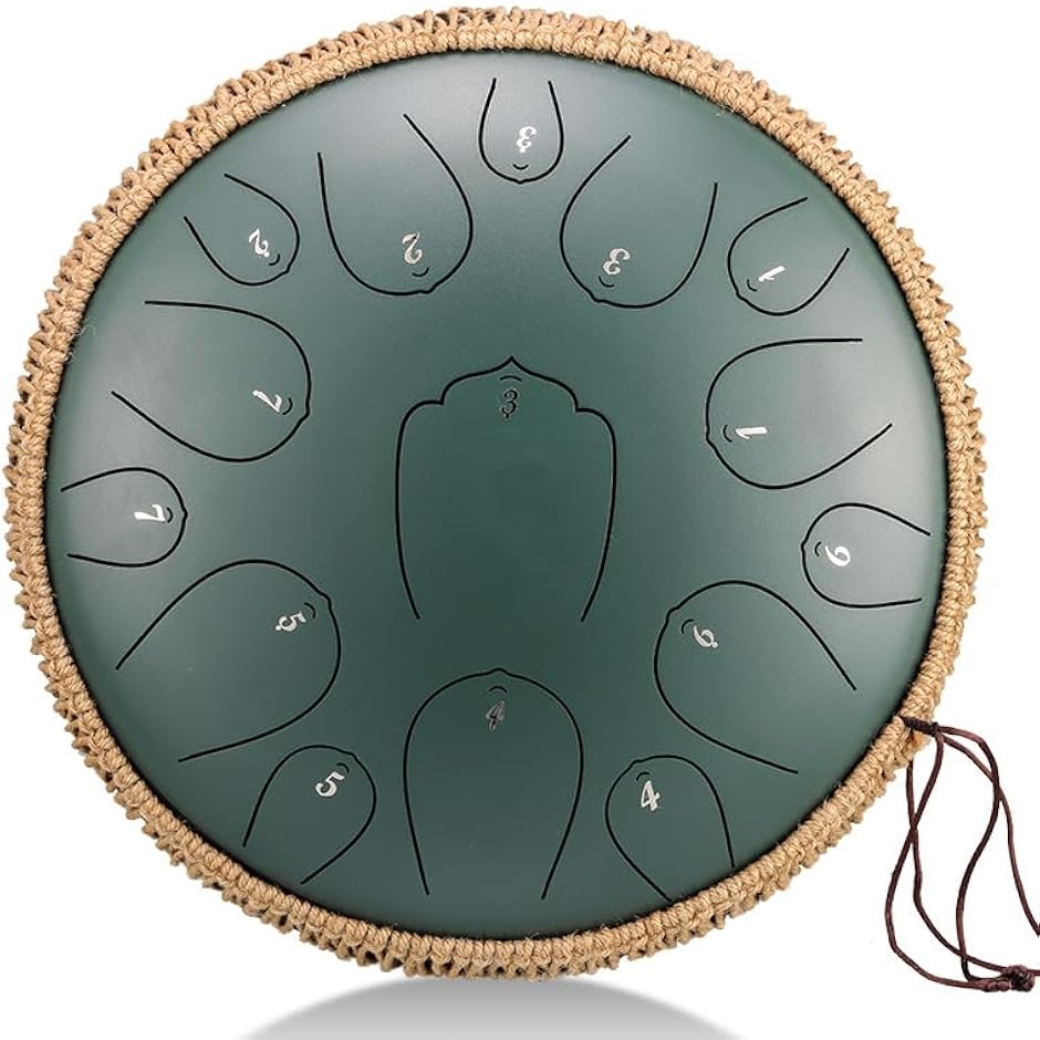 スリットドラム 音色に合わせたジブリ楽譜付き タングドラム収納バッグ