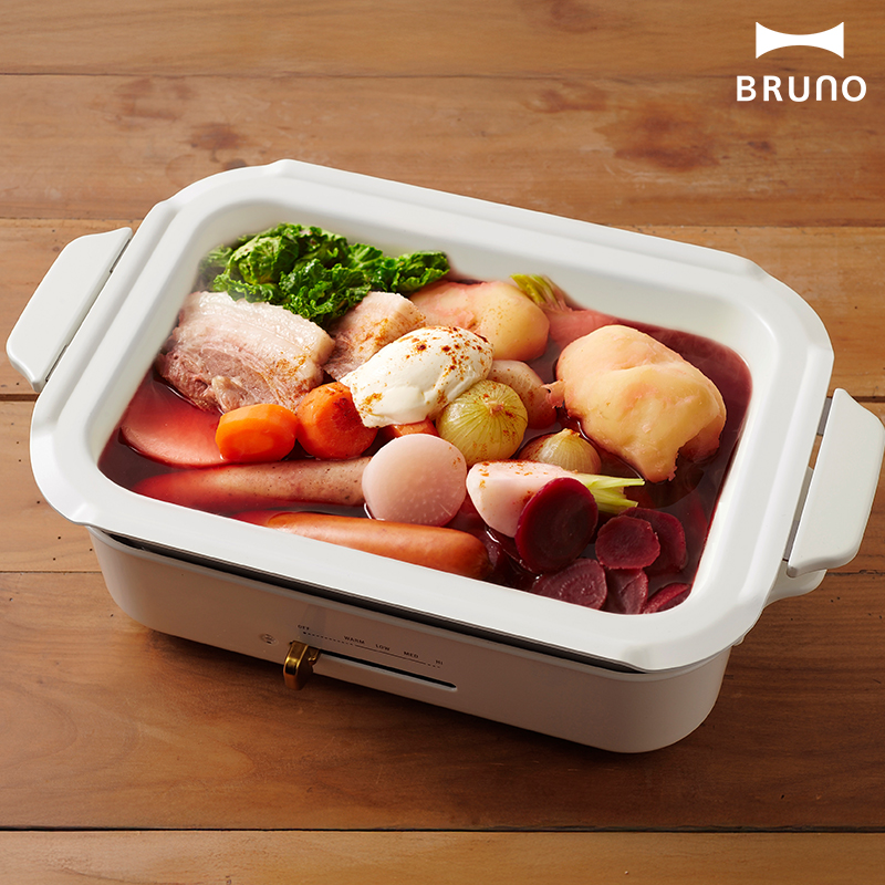 BRUNO（ブルーノ） コンパクトホットプレート用 セラミックコート鍋