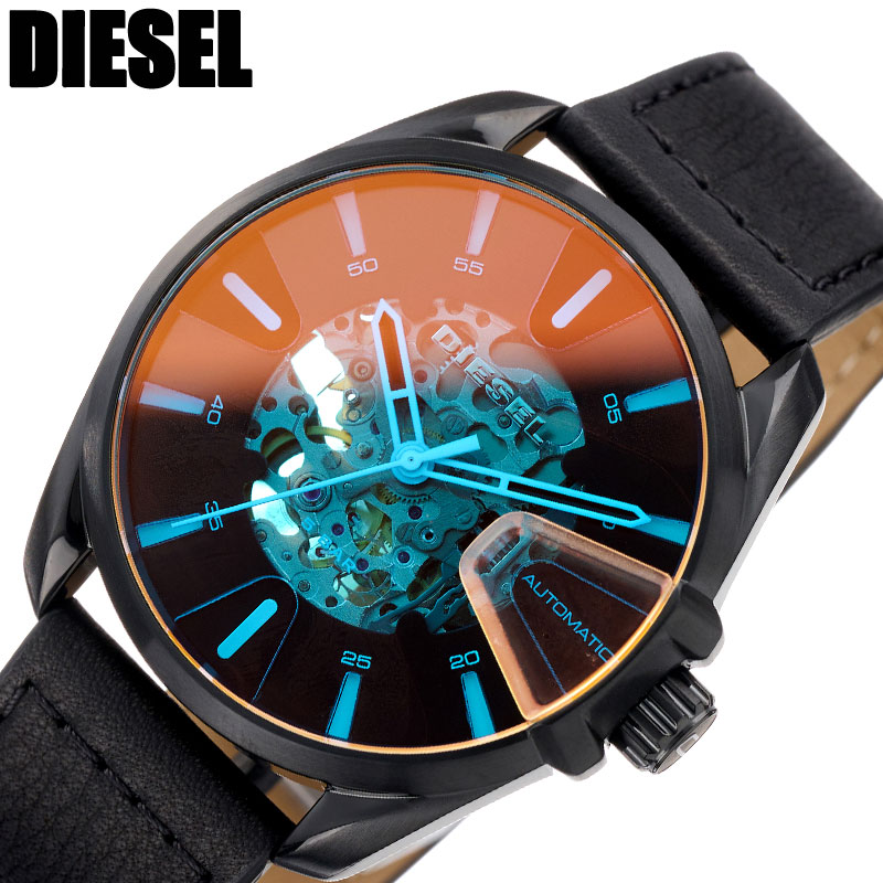 DIESEL（ディーゼル） 腕時計 時計 ブラック（偏光ガラス） 男性 向け