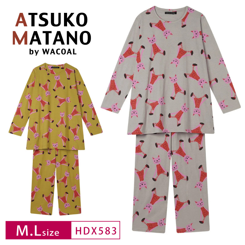 ATSUKO MATANO by WACOAL ワコール パジャマ HDX583 wacoal レディース