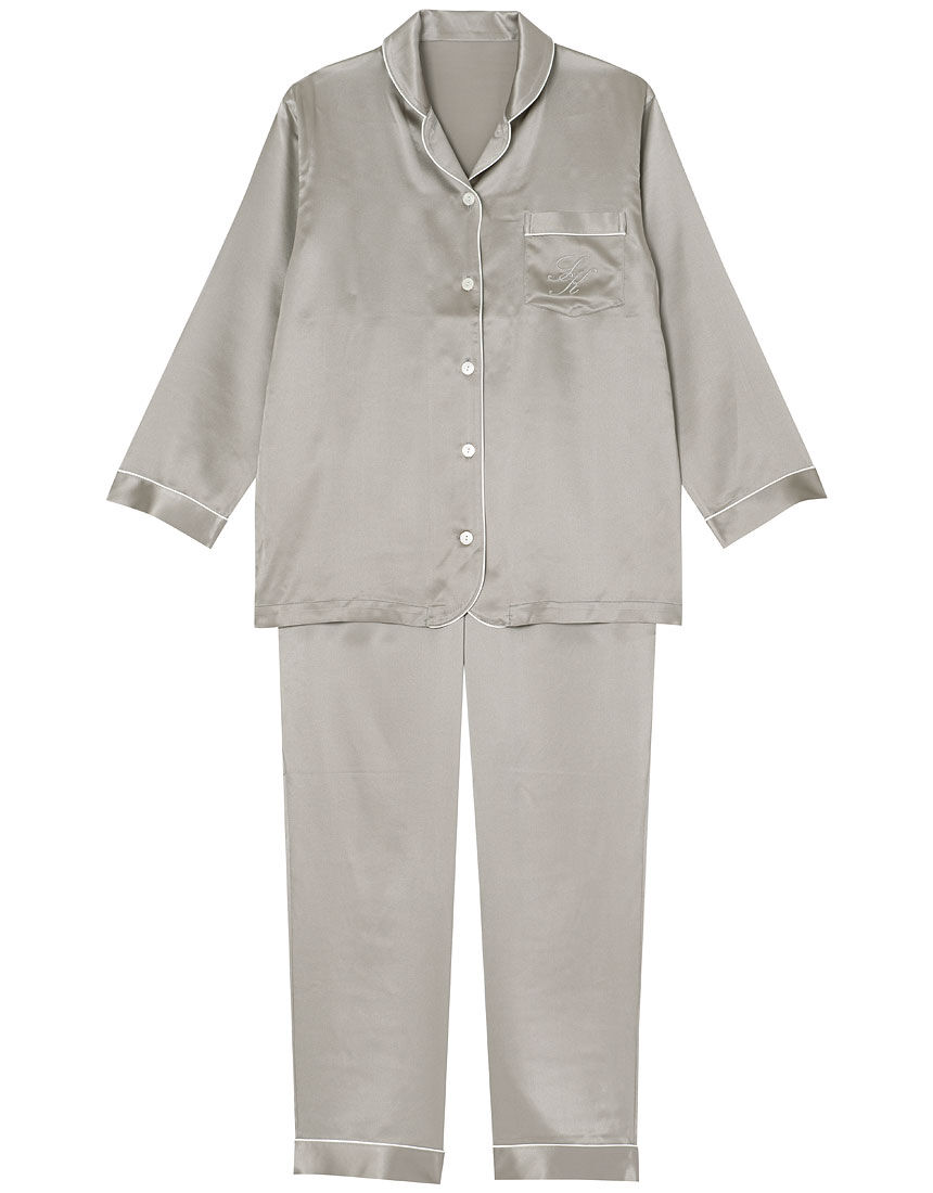 WACOAL（ワコール） 睡眠科学 YDX542 パジャマ 絹 シルク100