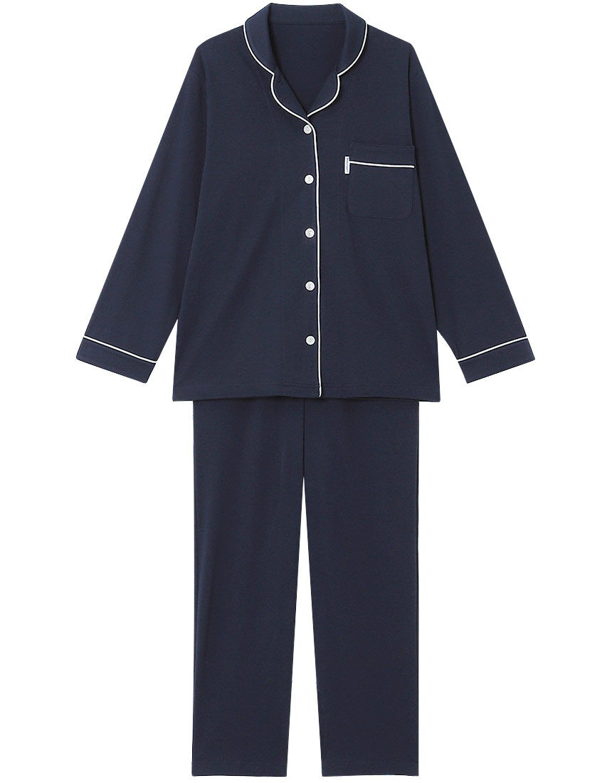 睡眠科学 ワコール レディース パジャマ YDX503 wacoal 長袖 長ズボン