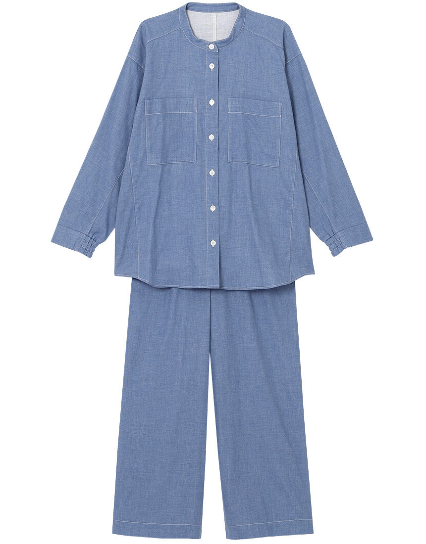 睡眠科学 ワコール レディース パジャマ YDX511 wacoal 長袖 長ズボン