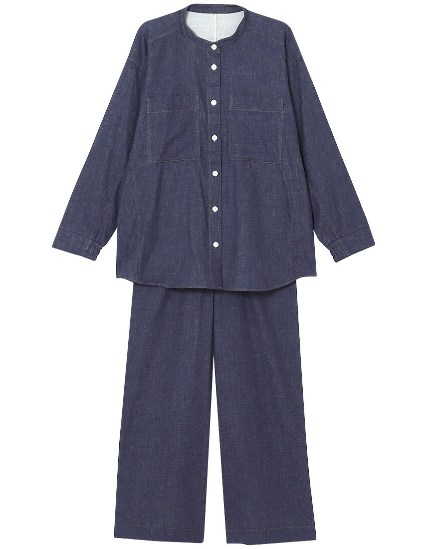 睡眠科学 ワコール レディース パジャマ YDX511 wacoal 長袖 長ズボン