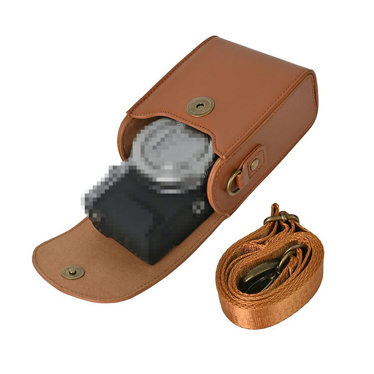 RICOH GR IV ケース III IIIx カバー ショルダーストラップ付き PU