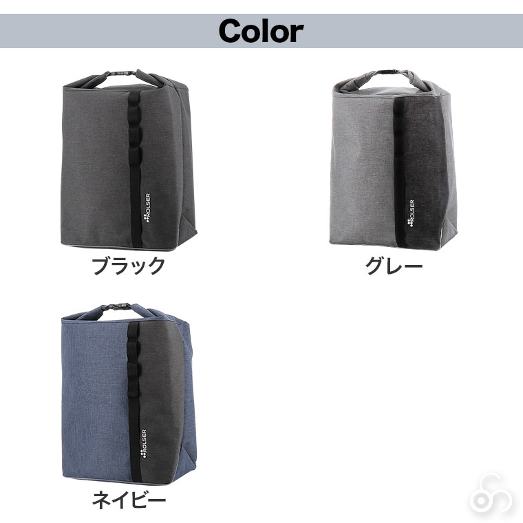 ROLSER（ロルサー） 4輪 ショッピングカート+ROLL TOP (4輪フレーム+