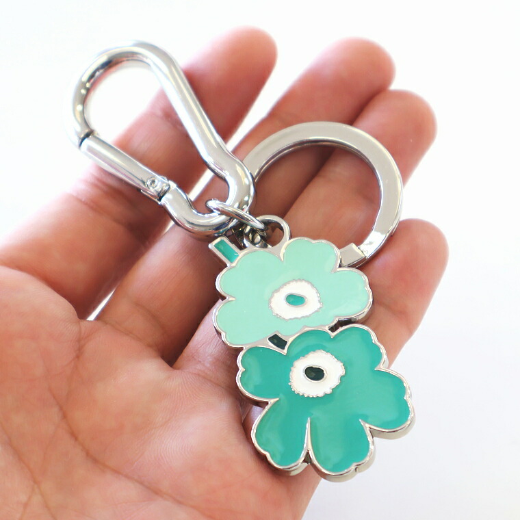 marimekko（マリメッコ） キーチェーン ウニッコ グリーン 北欧