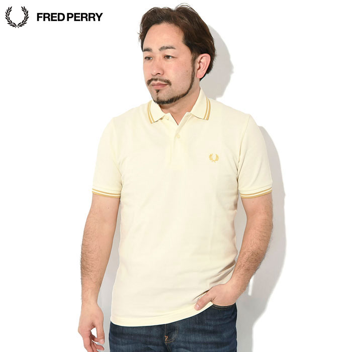 FRED PERRY（フレッドペリー） ポロシャツ 英国製 半袖 メンズ M12